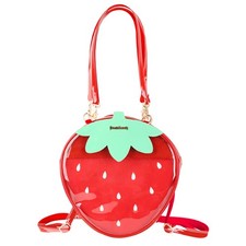 Wildfinding Ita Bag Strawberry Fruit Shoulder Bag Kawaii Daypack Cosplay Back...