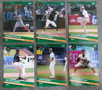 2025 Greensboro Grasshoppers SINGLE CARDS from Team Set - CHOOSE YOUR PLAYER