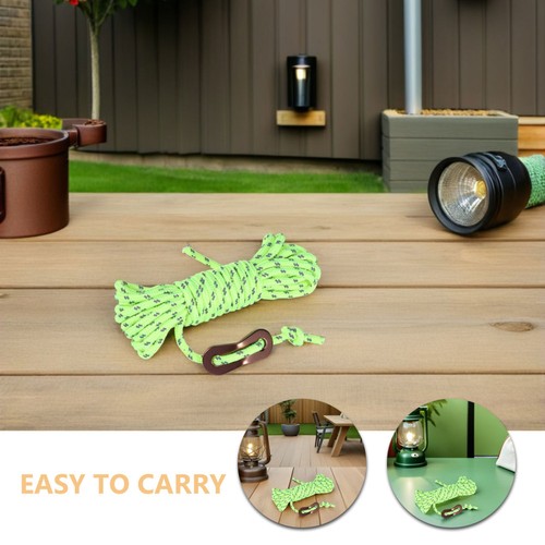  4 Bündel Abspannleinen Ultraleicht Zeltschnüre mit Versteller Spanner 4mm Outdoor - Bild 8 von 12