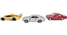 Tomica 1970s Tomy #1 Red Nissan New Bluebird SSS C, Corona GT, Alpine Renault 