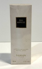 Vintage Lanvin Paris Eau Arpege Natural Spray 60ml 2oz France Sealed In Box