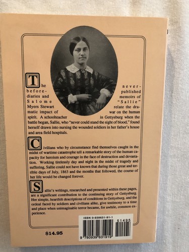 Signierte Krawatten der Vergangenheit: Gettysburg Tagebücher von Salome Myers Stewart (1996, PB) - Bild 19 von 19