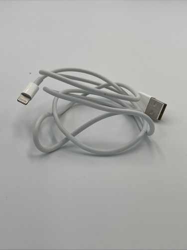 Genuine Apple 1M (3.3') USB to Lightning Charging Cable A1480 (MXLY2AM/A) - Picture 3 of 7