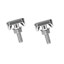 2PCS Battery Terminal Bolt, Car Battery Cable Extender T-Bolt Kit, Battery Te...