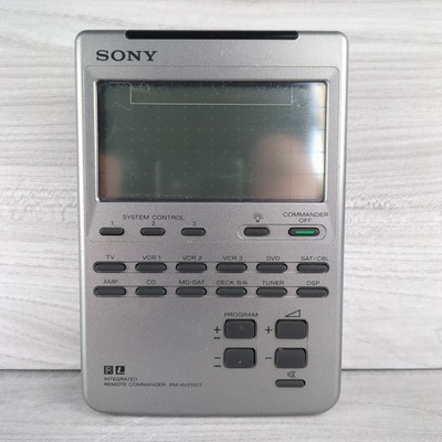 Sony RM-AV2100T Integrierte Fernbedienung Universal Touchscreen Remote getestet