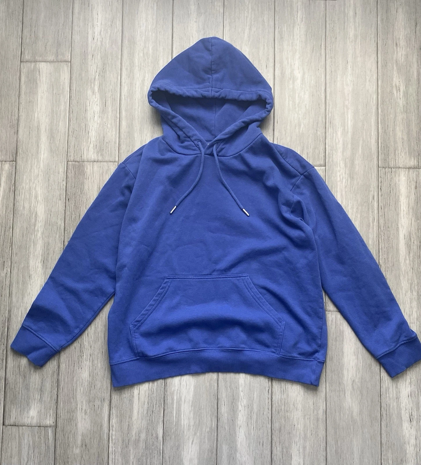 H&M womens medium electric blue hoodie