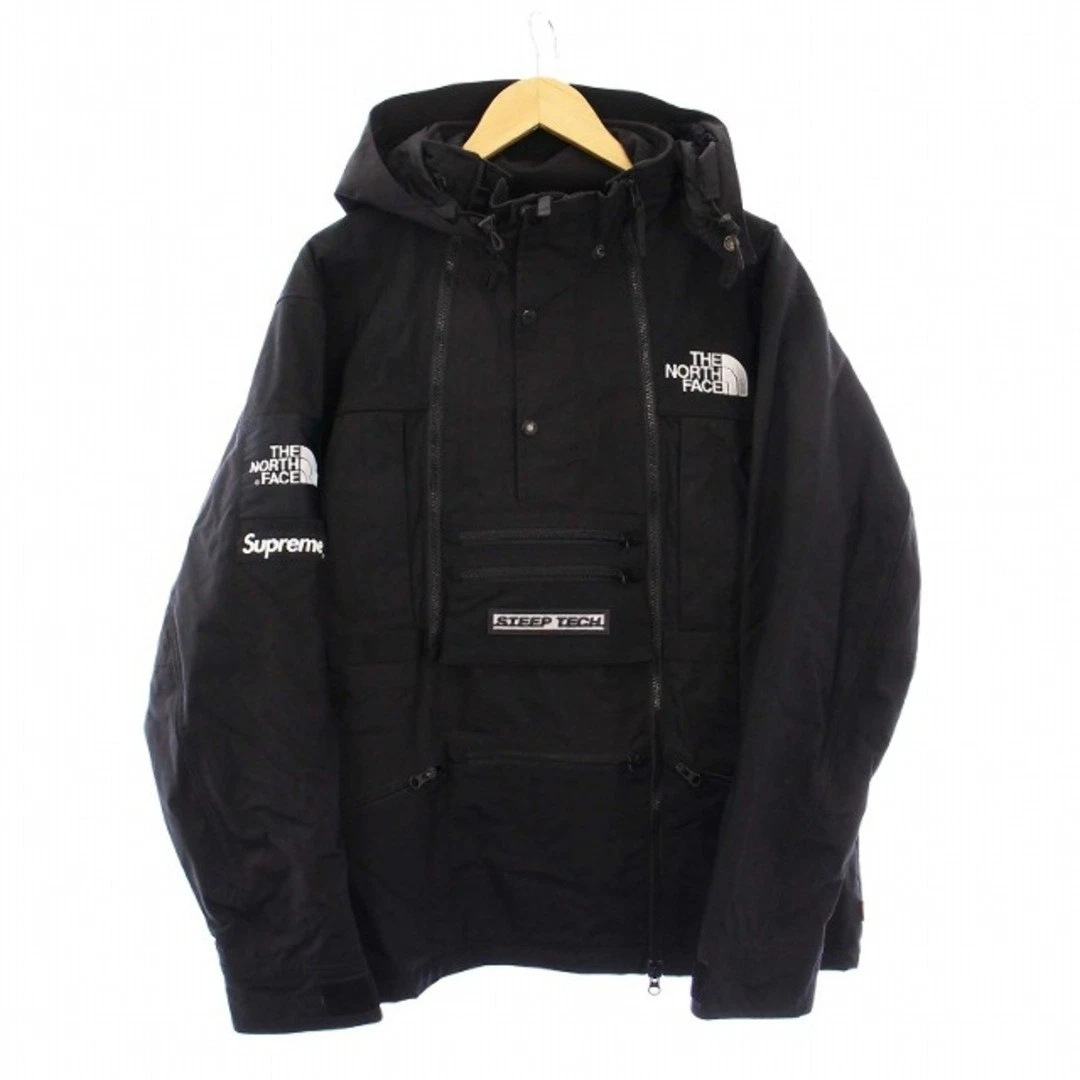 The North Face SUPREME 16SS STEEP TECH RAIN SHELL VESTE À CAPUCHE MONTAGNE Occasion e7