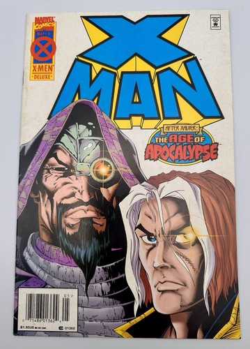 Marvel Comics - X-Man #3 Newsstand Edition (1995) G/B&B/CS - Picture 2 of 10