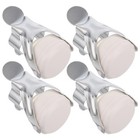 4 Pcs Wine Accessories Bottle Cap Red Sealing Plug Stoppers for Glass Bottles