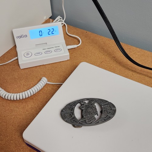 Seltene Palo Duro Dons Amarillo Texas Gürtelschnalle Sammlerstück Athletik Team Maskottchen  - Bild 5 von 5