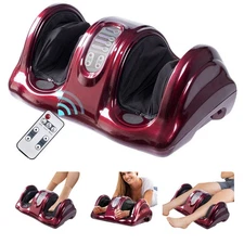 Foot Massager Machine Shiatsu Foot and Calf Massager for Ankle, Calf Leg Arm,...