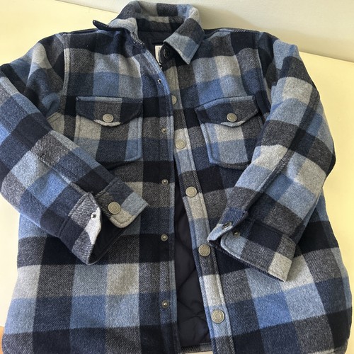 Boys Insulated Plaid Jacket - Gap Youth Medium (8/9) - Picture 20 of 24