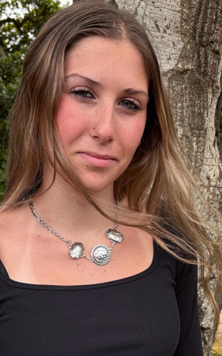 Collana girocollo Western Concho | gioielli rodeo | | cowgirl punchy | sud-ovest - Foto 2 di 5