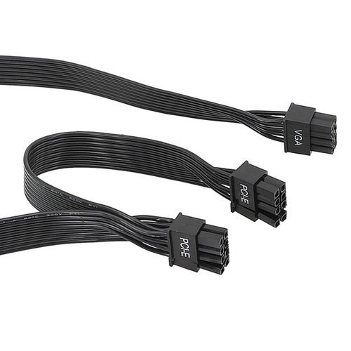 Alimentation VGA 8 broches mâle vers double PCIe 8 (6+2) mâle PCIE GPU-St8134 - Photo 5/6