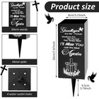 Metal Cemetery Vases Outdoor Grave Floral Vases with Spike Memorial Flower CoOoQ