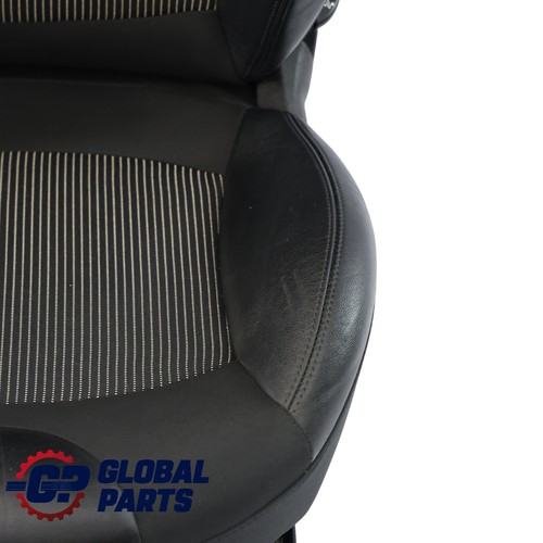 Front Seat Mini Cooper R55 R56 R57 Sport Cloth Leather Black Interior Right O/S - Picture 11 of 14