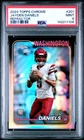 2024 Topps Chrome #201 Jayden Daniels Refractor PSA 9