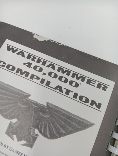 Warhammer 40,000 "COMPILATION” 40k Book By Games Workshop 1991 Spirql - Picture 5 of 9
