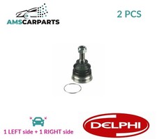 SUSPENSION BALL JOINT PAIR FRONT UPPER TC2840 DELPHI 2PCS NEW OE REPLACEMENT