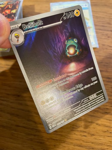 NEAR MINT! Bellibolt (201/197) Obsidian Flames Illustration Rare Pokemon Card! - Picture 3 of 4
