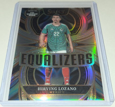 Hirving Lozano 2025-26 Panini Select Road to FIFA WC Silver Equalizers Card #9