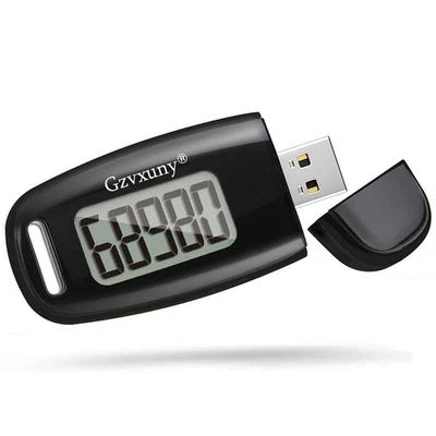 3D Walking Schrittzähler mit Clip, Einfacher Aktivitäts Fitness Tracker zum G... - Bild 1 von 4