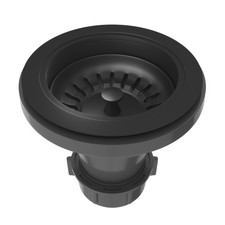 Vigo VGSTRAINERST Noma 3-1/2" Kitchen Basket Strainer - Black