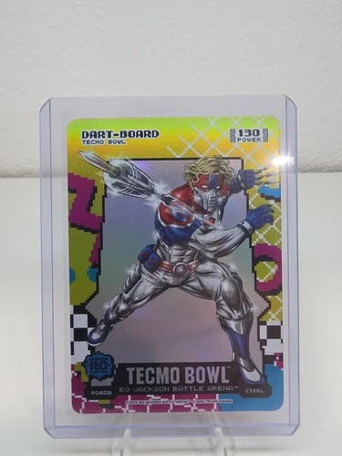 Bo Jackson Battle Arena Tecmo Bowl 80\'s Rad Battlefoil 8-Bit Dart-Board (RC)