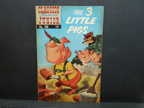 4 Classic Illustrated Junior Duckling Pied Piper Three Little Pigs Chimney Sweep - Picture 4 of 5