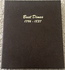 Dansco Coin Album #6121 Bust Dimes 1796-1837