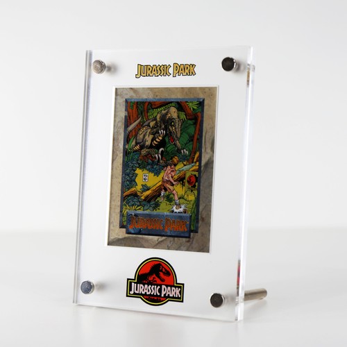 Jurassic Park Trading Card Acrylic Display Stand *Trading Card Not Included - Picture 5 of 8