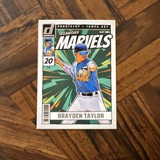 2024 Brayden Taylor Panini Donruss Diamond Marvels #13	-    Tampa Bay Rays