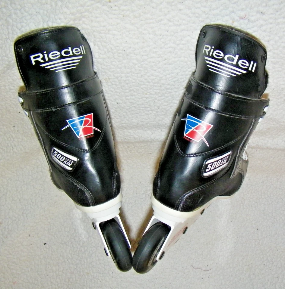 PATÍN VINTAGE NUEVO SOBRANTE STOCK RIEDELL 500 AIR ROLLER BLADES HOMBRE TALLA 10 D Foto 4 de 4