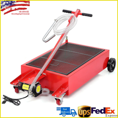 #ad Low Profile Oil Drain Pan 20 Gallon Electric Oil Drain Pan with 110V Pump amp; Hose $133.94