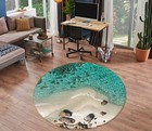 3D Sea Beach Art Charm NBC495181 Game Rug Mat Elegant Photo Carpet Mat Romy
