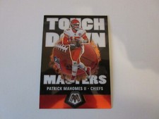 2020 Panini Mosaic Prizm NFL Football Patrick Mahomes II Touchdown Masters TM08