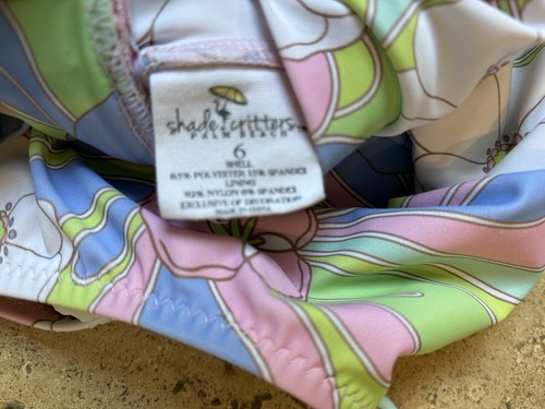 Shade Critters Palm Beach 6 Floral Long Sleeve One Piece Swimsuit - Picture 5 of 13