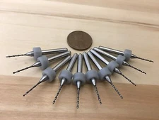 10 Pieces .9mm Micro Drill Bits 3D Printer Nozzle Cleaning PCB kit Extruder C12
