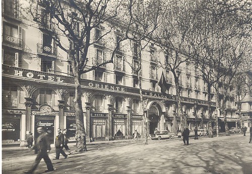 ANTIGUA POSTAL . BARCELONA RAMBLA CAPUCHINOS HOTEL ORIENTE CATALUÑA CC00149 - 第 1/1 張圖片