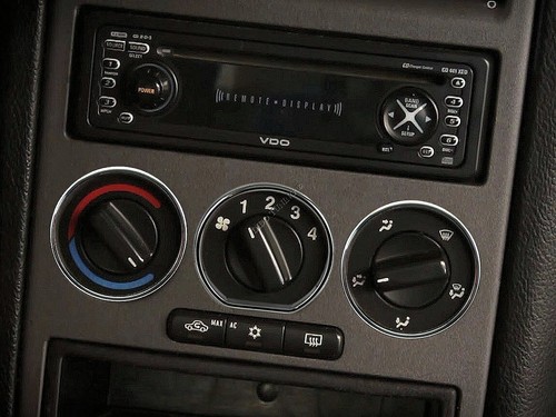 For Vauxhall Opel Astra G 98-09 Polished Aluminum Rings for Heating Control x3 - Picture 13 of 13