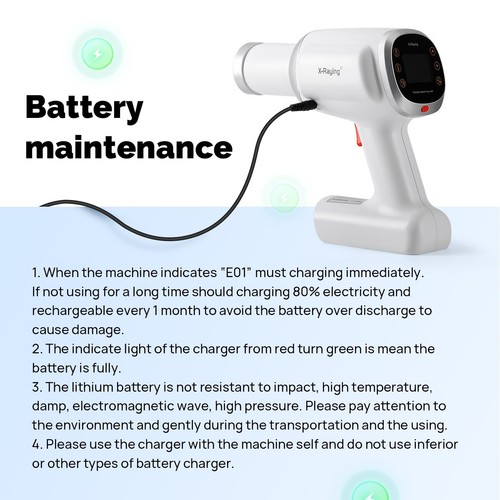 Portable dental ray machine High Frequency/Ray Digital Sensor HD Image S1/S2 - Picture 10 of 32