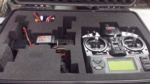 NEW 18" Weatherproof Hard Case For ZMR250 QAV250 BLACKOUT 250MM Quadcopter Drone - Picture 2 of 3