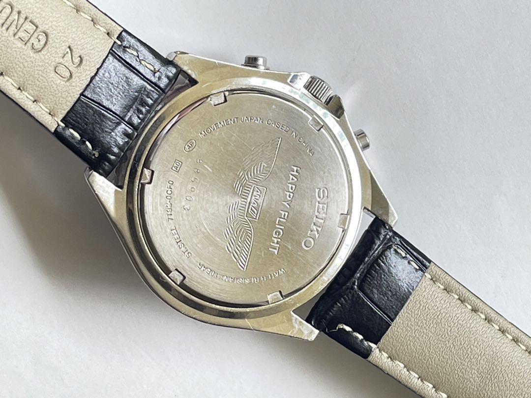 Seiko watch ANA FLIGHT MASTER 7T92 0CF0 QUARTZ Wristwatch Seiko watch ANA FLIGHT MASTER 7T92 0CF0 QUARTZ Wristwatch