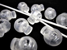 50 Orbs Roman Blind Spring Loaded Cord Toggles String Adjuster Leveling Stopper