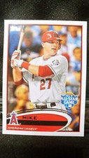 2012 Topps Update Mike Trout All Star Game #US144 Angels card 