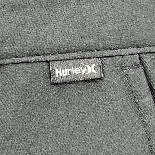 Hurley Nike Dri-Fit Shorts Boys Size 20 (30x10.5) Black Flat Front Casual Chino - Picture 2 of 16