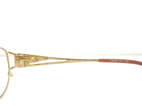 TURA Mod 924 Women's Metal Eyeglass Frames Vintage Made in Japan 1990s NOS - Picture 4 of 5