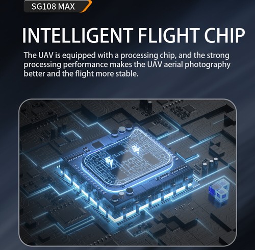 ZLL SG108 MAX Drone GPS 5G WIFI 4K Dual Camera Obstacle Avoidance Smart Follow - Imagen 16 de 24