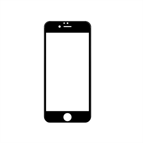 New 3D Curved Tempered Glass Full Cover Screen Protector for iPhone 6s - Picture 2 of 8