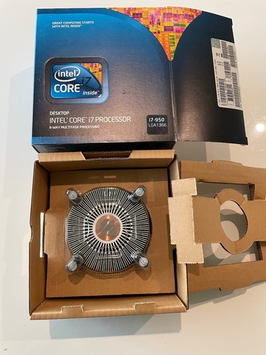 Brand New Genuine Intel Heatsink Cooler Fan for Core i7-950 LGA1366 Brand New - Picture 2 of 8